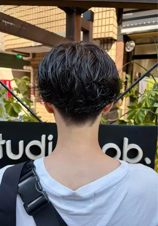 パーマ メンズ イツキ🌕デザインカ ラー🥨髪質改善🫧のヘアスタイル