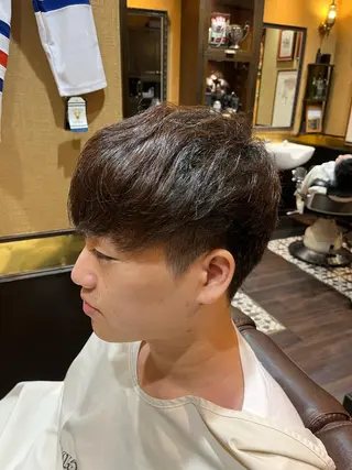 ショート メンズ UNTRACE -BARBER SHOP所属・工藤 千織のヘアスタイル