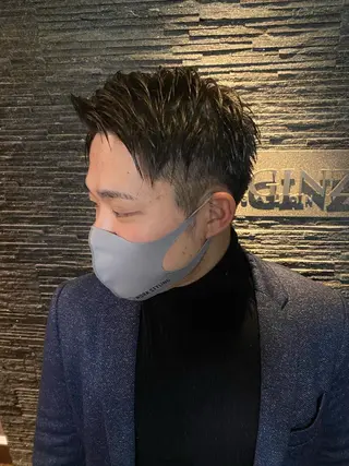 ショート メンズ 💈ヒロ銀座💈 ✨墓越聖菜✨のヘアスタイル