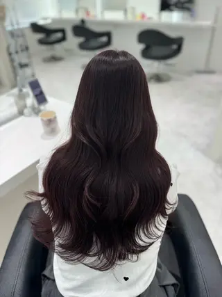 ロング カラー ヘアアレンジ メンズ 🩰韓国ガーリー🏹 kotono🪽のヘアスタイル