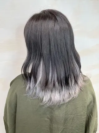 ミディアム ブリーチ🔥ベージュ /グレー/daikiのヘアスタイル