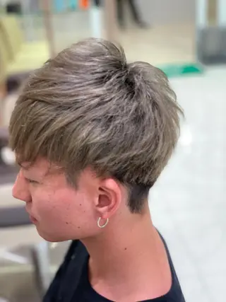 ショート カラー メンズ 店長/髪質改善 小早川周大のヘアスタイル