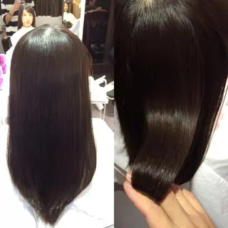 ミディアム セミロング カラー CHAINON 近鉄奈良店のヘアスタイル