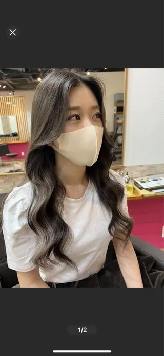 ロング カラー カラー#ブリーチ⭐️ STAR☆RIVERのヘアスタイル