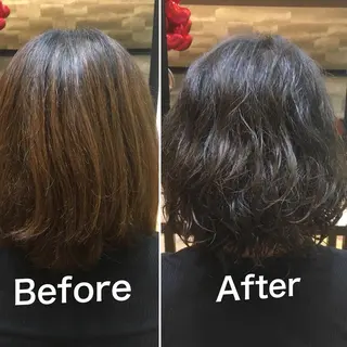 カラー パーマ 佐瀬竜矢PRIMAL /portのヘアスタイル