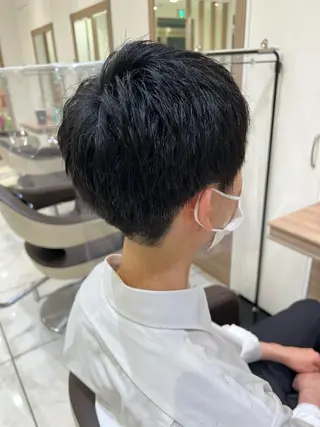 メンズ 顔周り/韓国レイヤー junkaのヘアスタイル