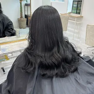 ロング カラー 🥀YUIHA🥀 テザインカラー♥のヘアスタイル