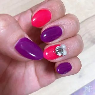 ネイル The Best Beauty受付担当のヘアスタイル