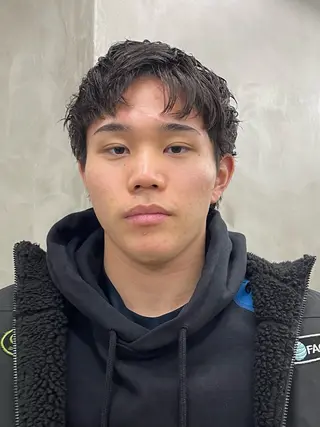 パーマ メンズ メンズカット パーマ[佐橋]のヘアスタイル