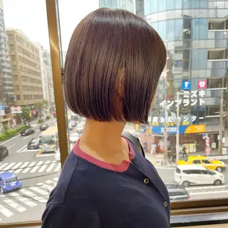 ショート カラー 初めてのショート お任せください✂️のヘアスタイル