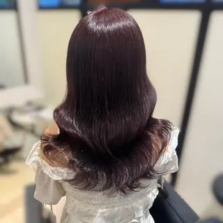 ロング カラー ブリーチなしカラー kana🐱のヘアスタイル