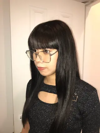 ロング runa/パーマ /ブリーチモデルのヘアスタイル