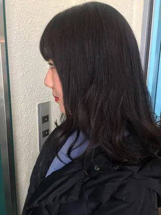 ミディアム カラー 💘透明感カラー💘 沖本 将宏のヘアスタイル