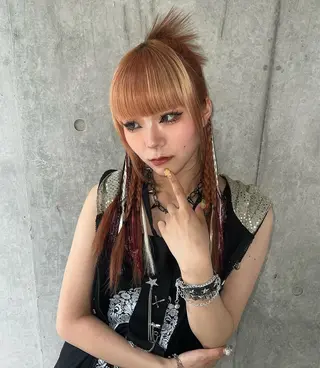 ロング miku /原宿美容師/y2kのヘアスタイル