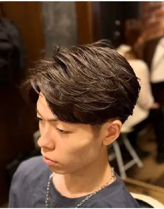 ショート メンズ 奥山 昇陽のヘアスタイル