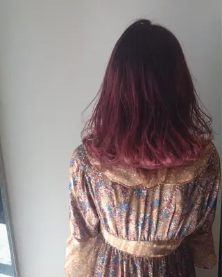 セミロング カラー 🉐レイヤー/塩見 弘樹🉐渋谷のヘアスタイル