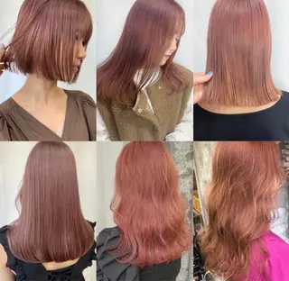 カラー レイヤーカット/ 縮毛矯正/ミサキ💐のヘアスタイル