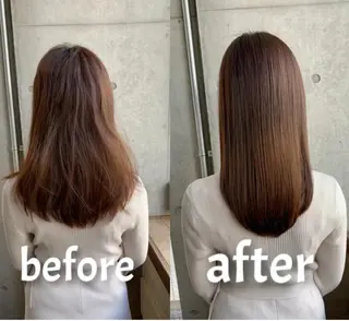 ロング ＊くせ毛に特化＊ 【yun】のヘアスタイル