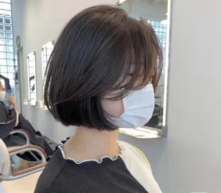 ミディアム ブリーチなし/透明感 /ショート/大世のヘアスタイル