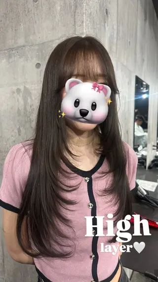 ロング amy .のヘアスタイル