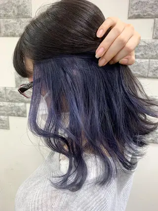 ミディアム SALOWIN新宿三丁目 Frente店所属・薄田 珠美のヘアスタイル