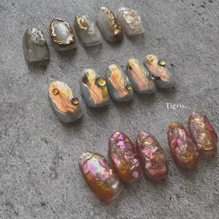 ネイル Tigris.所属・Tigris. sadamotoのネイルデザイン
