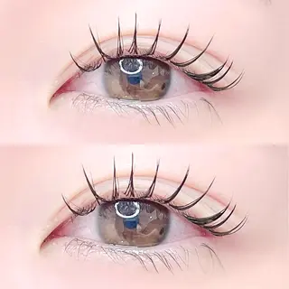 マツエク・マツパ 長尾 桃果 🫧 eyelistのマツエク・マツパデザイン