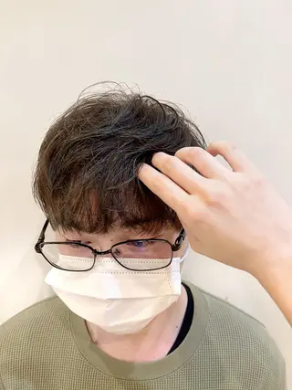 メンズ rino🤍 恵比寿レイヤーカットのヘアスタイル