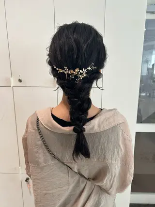 ロング ヘアアレンジ 透明感カラー🫧 nanohaのヘアスタイル