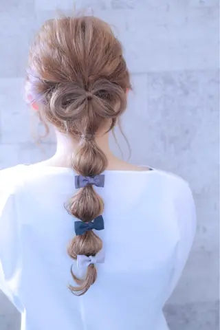 ロング ヘアアレンジ 伊藤 裕貴のヘアスタイル