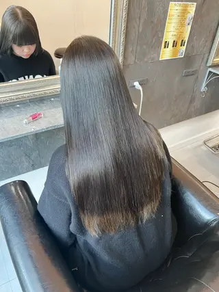 ロング カラー LEBEN所属・和夢/メンズカット/ パーマ/ハイトーンのヘアスタイル