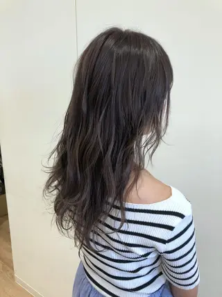 ミディアム カラー ケアブリーチ 坪井佑樹のヘアスタイル