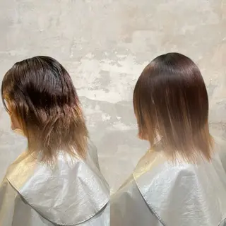 ミディアム Salowin銀座suite店所属・美髪縮毛矯正/髪質 改善カラー/寺倉海人のヘアスタイル