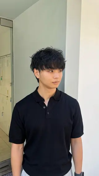 ショート メンズ GO TODAY SHAiRE SALON NU茶屋町店所属・メンズ特化 河内翔吾のヘアスタイル