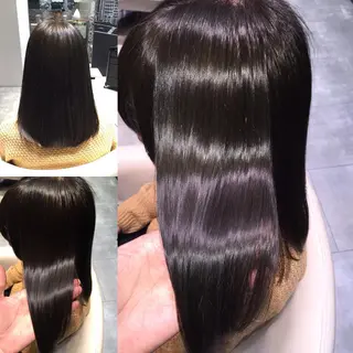 ミディアム セミロング ロング カラー Re:ta KANZOのヘアスタイル