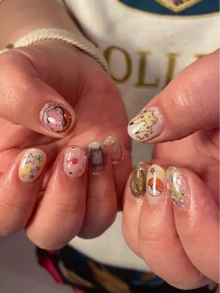 ネイル NICO nail　三軒茶屋店　ネイル＆アイラッシュ所属・oichan 𖦹°‧のネイルデザイン