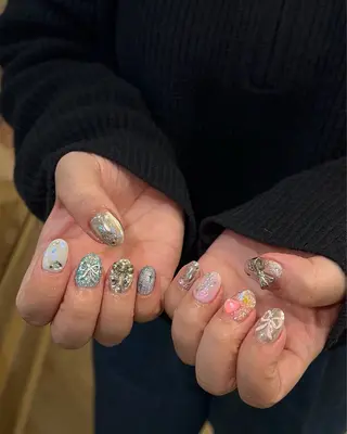 ネイル Nes.Nail所属・Miyagi Asamiのネイルデザイン