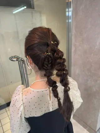 ヘアアレンジ belle / Honoka🧁のヘアスタイル