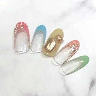 ネイル ステラ marikominoのネイルデザイン