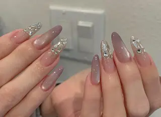 ネイル By moonネイル 🌷ワンホン/韓国風のネイルデザイン