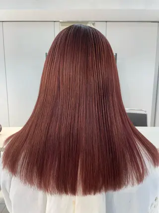 セミロング 🐬脱白髪染めカラー 清水大世🐬のヘアスタイル