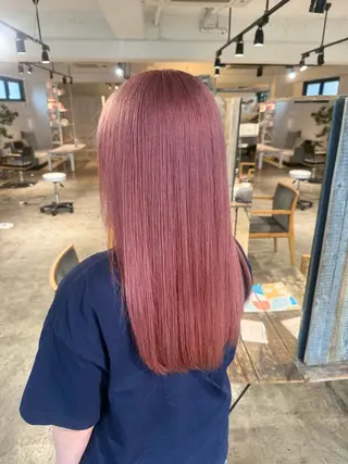 ロング カラー 🫧ブリーチモデル/ 透明感カラー /みきのヘアスタイル