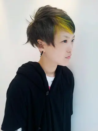 ショート カラー Lobec本山　吉村 勇樹のヘアスタイル