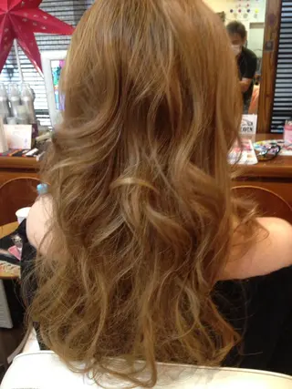 ロング ブルーヘブン TAKESHIのヘアスタイル