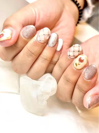 ネイル clover nailのネイルデザイン