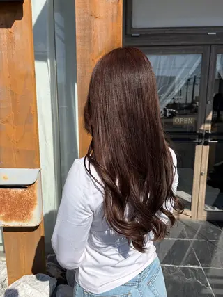 ロング ルプラボウ/音々華 /髪質改善/暖色のヘアスタイル