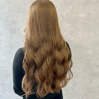 ロング カラー NUMBER_ ユイナのヘアスタイル