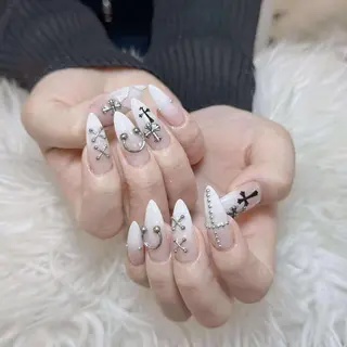 ネイル ミン ゴテゴテネイルのネイルデザイン