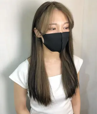 ロング カラー ✨韓国風カット/艶髪 カラー✨yumeのヘアスタイル