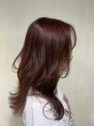 ロング カラー Lisa🪄似合わせ ／デザインカラーのヘアスタイル